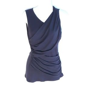 CAbi Tops - CAbi Navy Draped Top CAbi Tops - CAbi Navy Draped Top